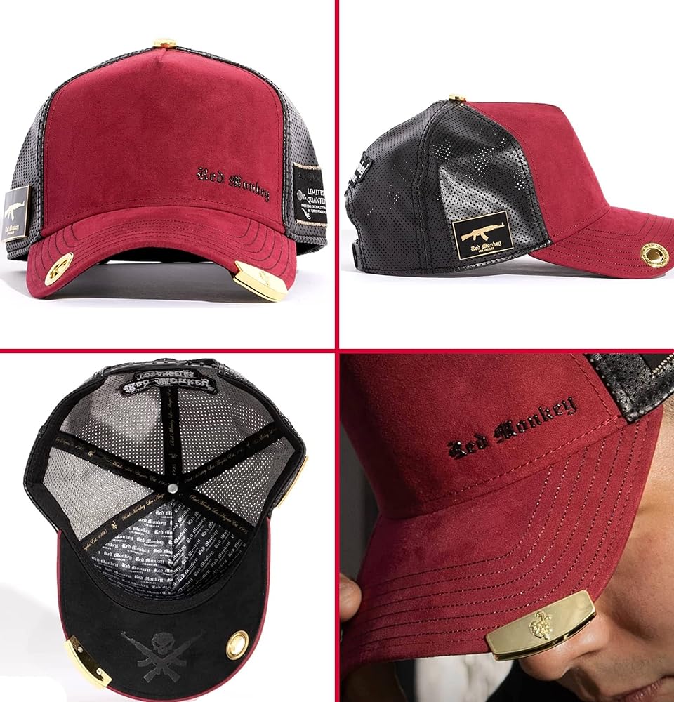 帽子 Darich 6th anniversary special box Red Monkey 6 Hat Bundle #1 of Limited Edition Unisex Fashion